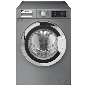 Smeg 11kg Washing Machine Direct Drive F_S Front Load Silver (WHT1114LSIN)