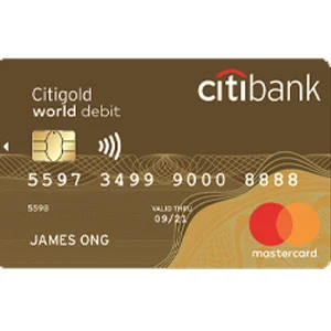Citibank Debit Mastercard 