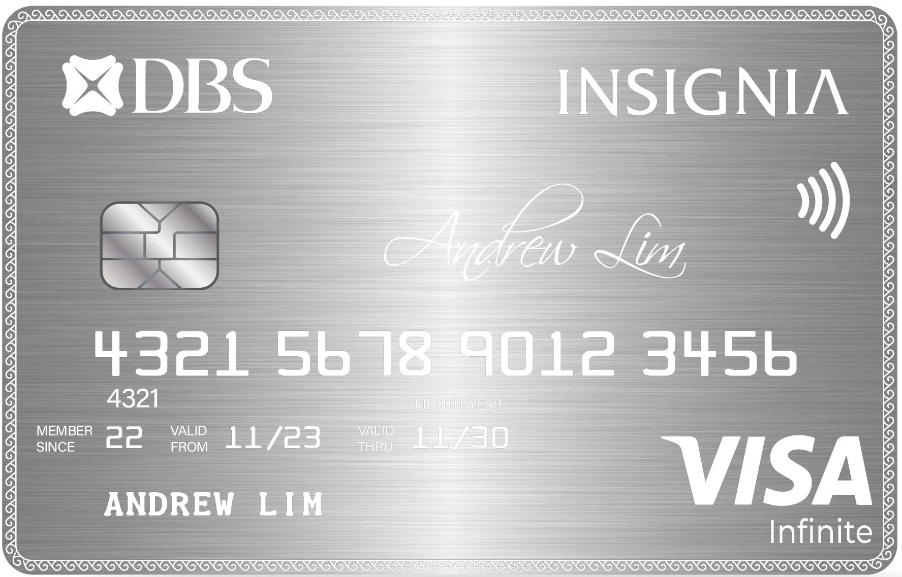 DBS Insignia Visa Infinite Card