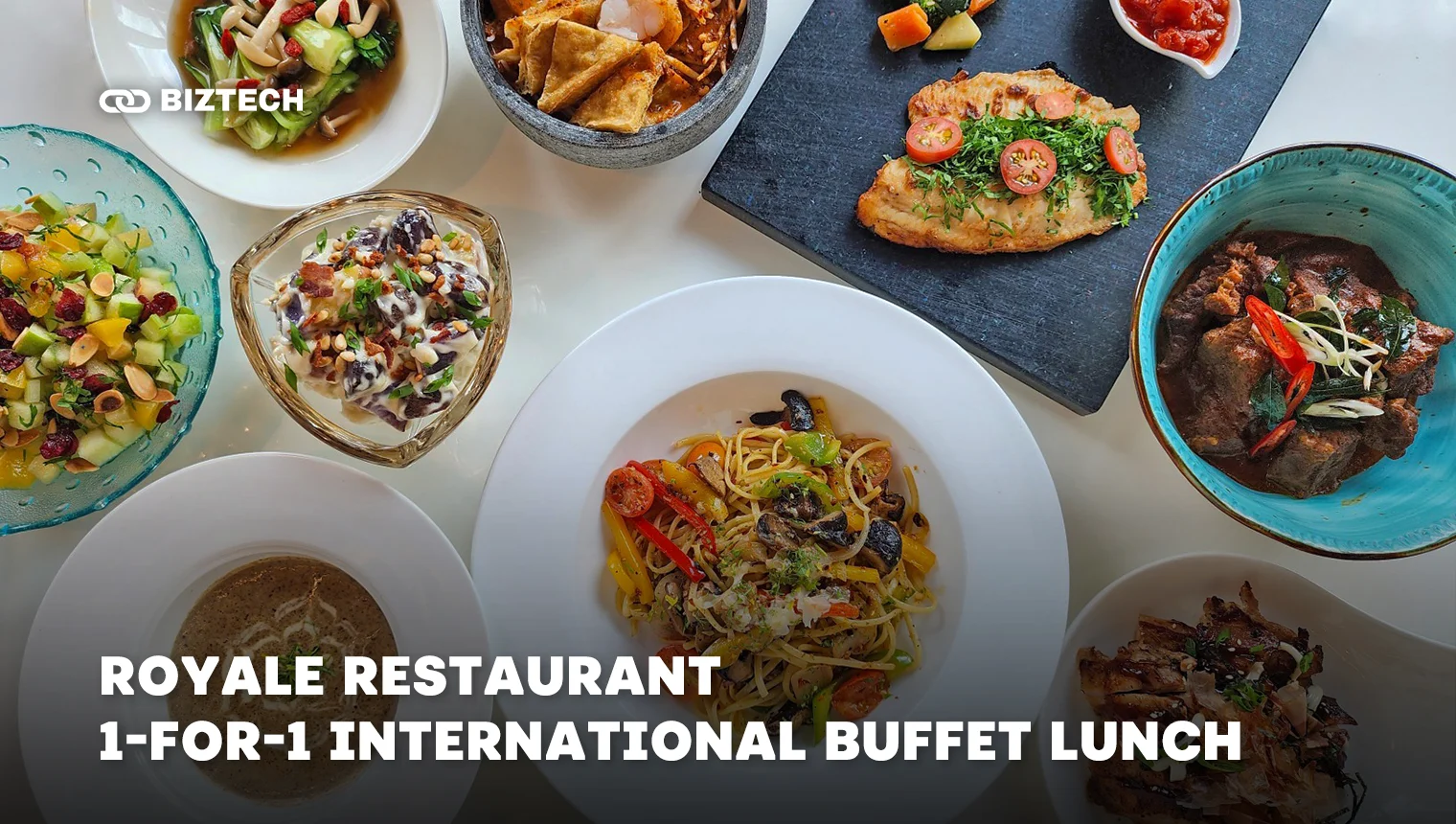 Royale Restaurant 1-for-1 International Buffet Lunch