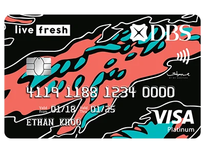 DBS Live Fresh Card