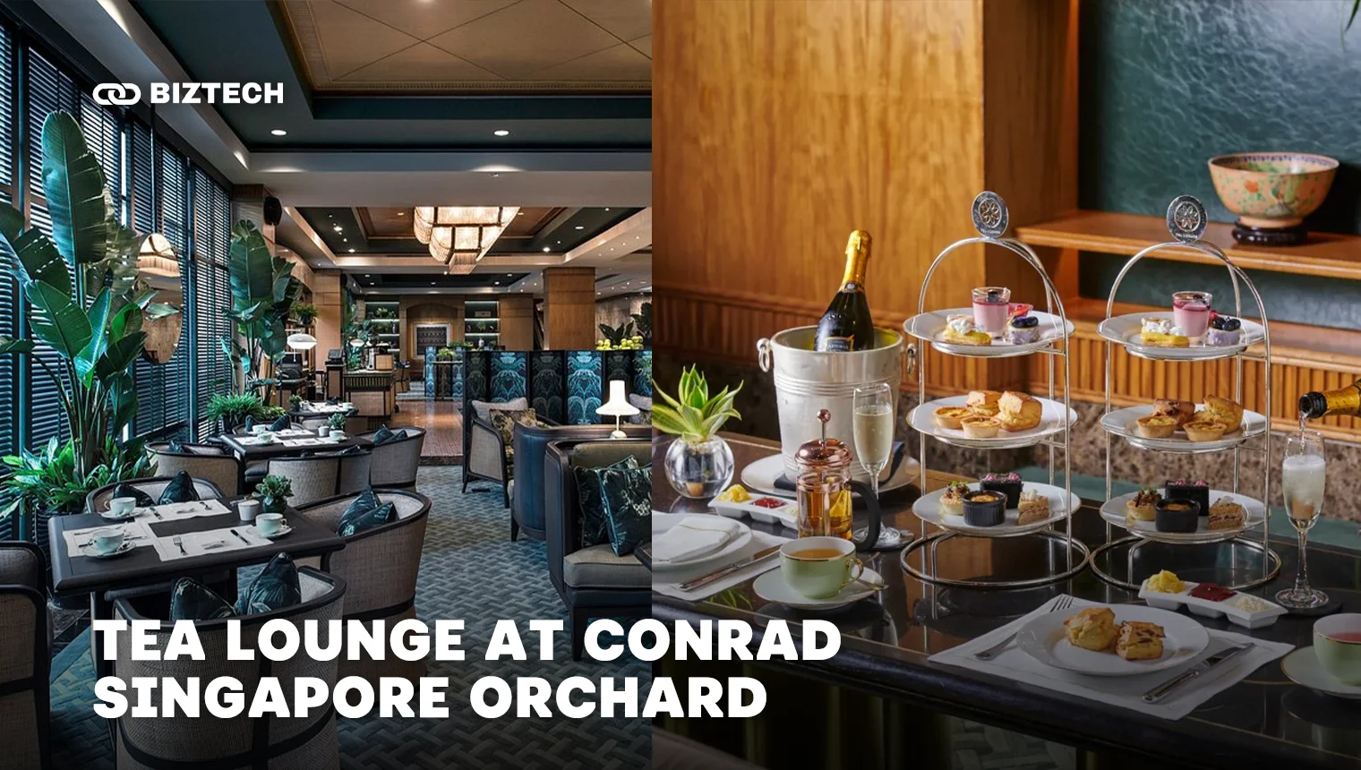 Tea Lounge at Conrad Singapore Orchard