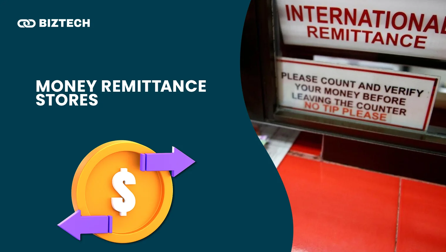 Money remittance stores