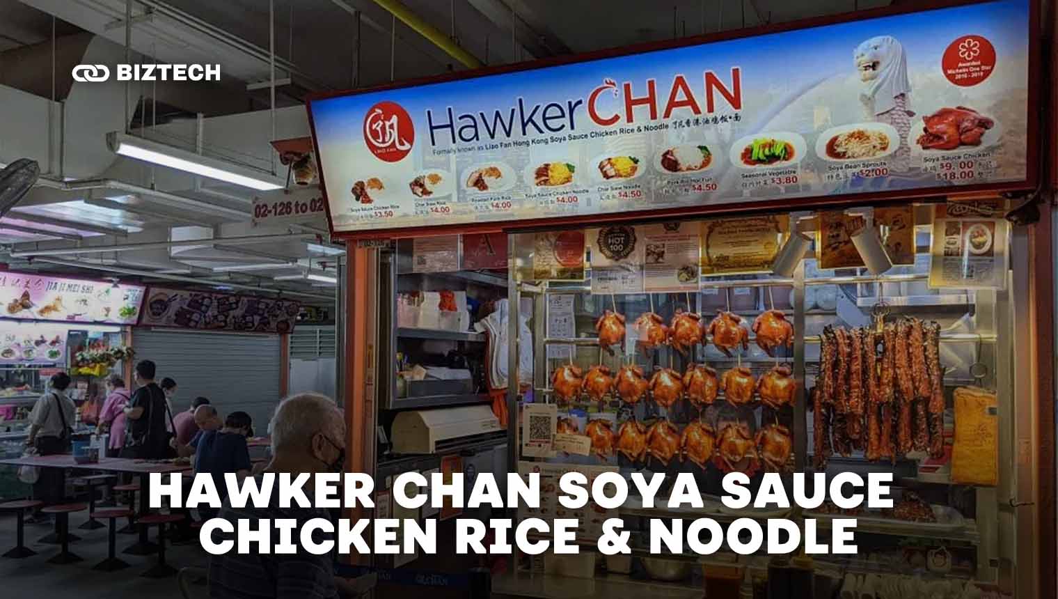 Hawker Chan Soya Sauce Chicken Rice & Noodle