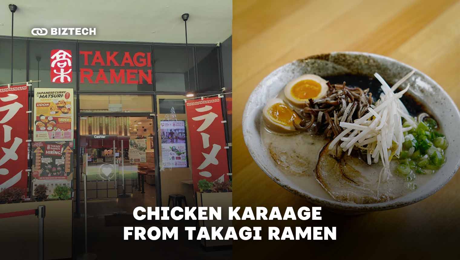 4. Chicken Karaage from Takagi Ramen