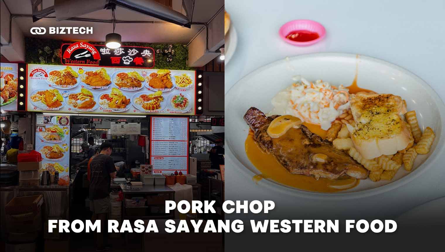 8. Pork Chop from Rasa Sayang Western Food