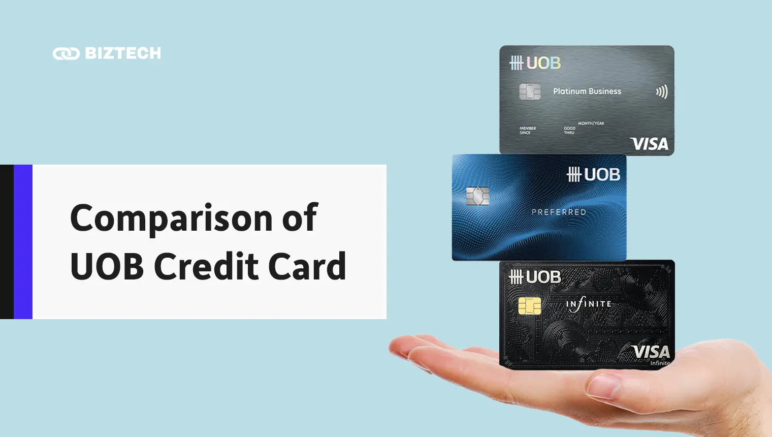 Comparison of UOB Credit Card Comparison of UOB Credit Card
