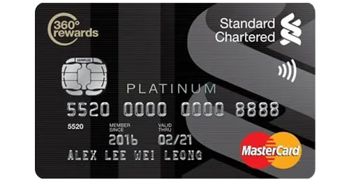 Standard Chartered Platinum Mastercard Basic Credit Card Standard Chartered Platinum Mastercard Basic Credit Card