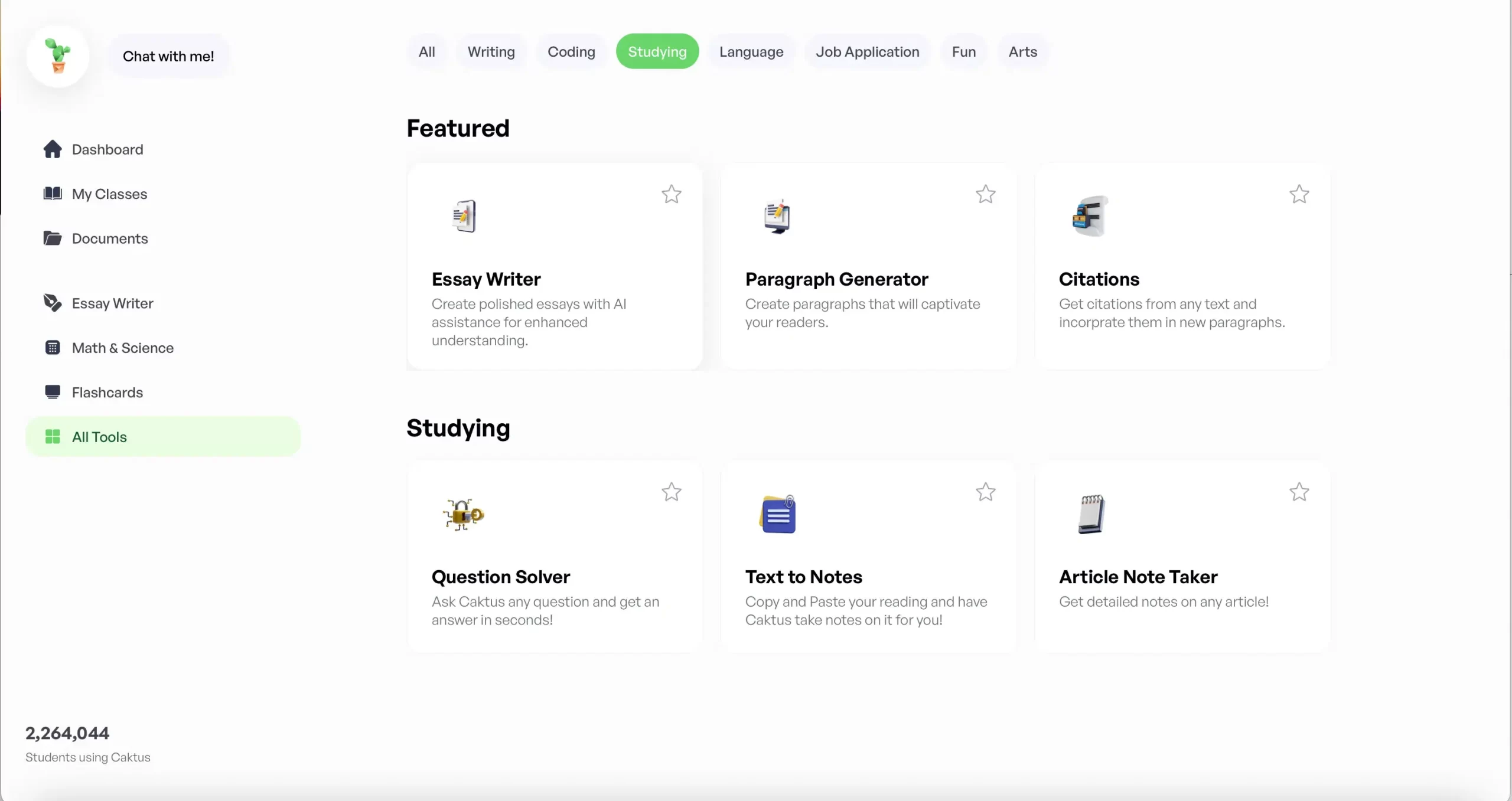 CAKTUS AI Learning support tool CAKTUS AI Learning support tool