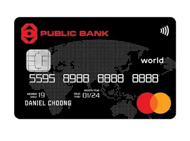 public bank world mastercard