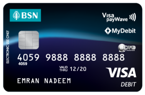 BSN Visa Debit Card