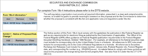 Grayscale XRP ETF proposal Grayscale XRP ETF proposal
