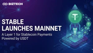 Stable Launches Mainnet: A Layer 1 for Stablecoin Payments Powered by USDT