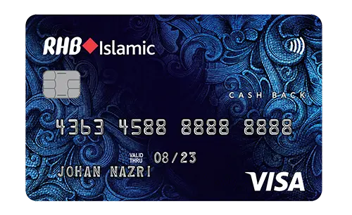 RHB Islamic Cash Back Credit Card
