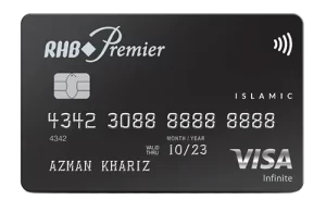 RHB Islamic Premier Visa Infinite Credit Card