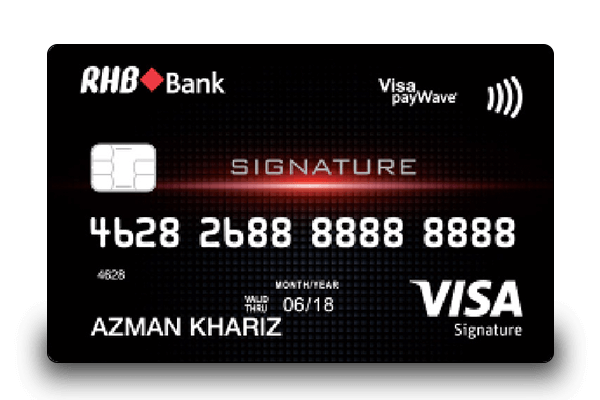 RHB Visa Signature Credit Card