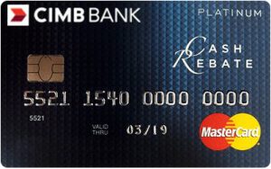 CIMB Cash Rebate Platinum