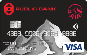 Public Bank AIA Visa Gold Credit Card