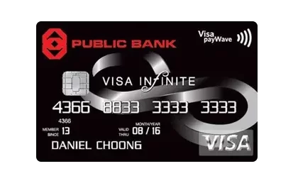 public bank visa infinite