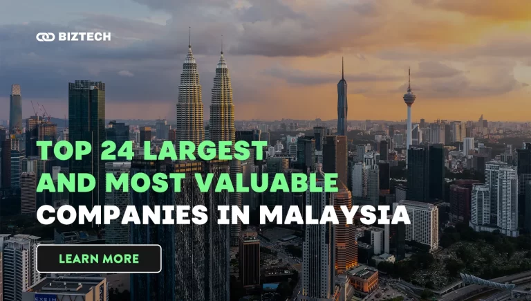 Top 24 Largest Companies in Malaysia (2023 data)