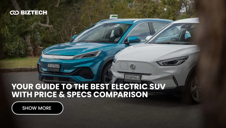 Your Guide to The Best Electric SUV with Price _ Specs Comparison