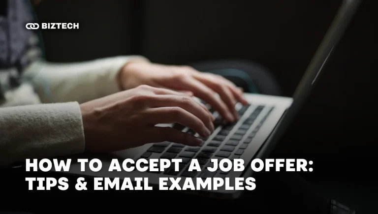 How to Accept a Job Offer