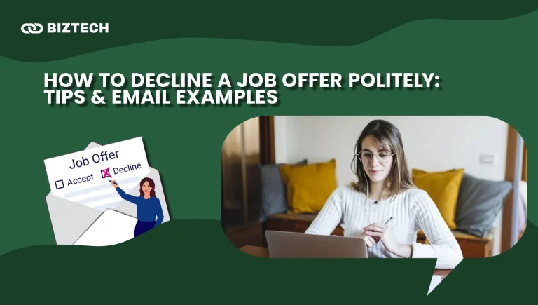 How to Decline a Job Offer Politely