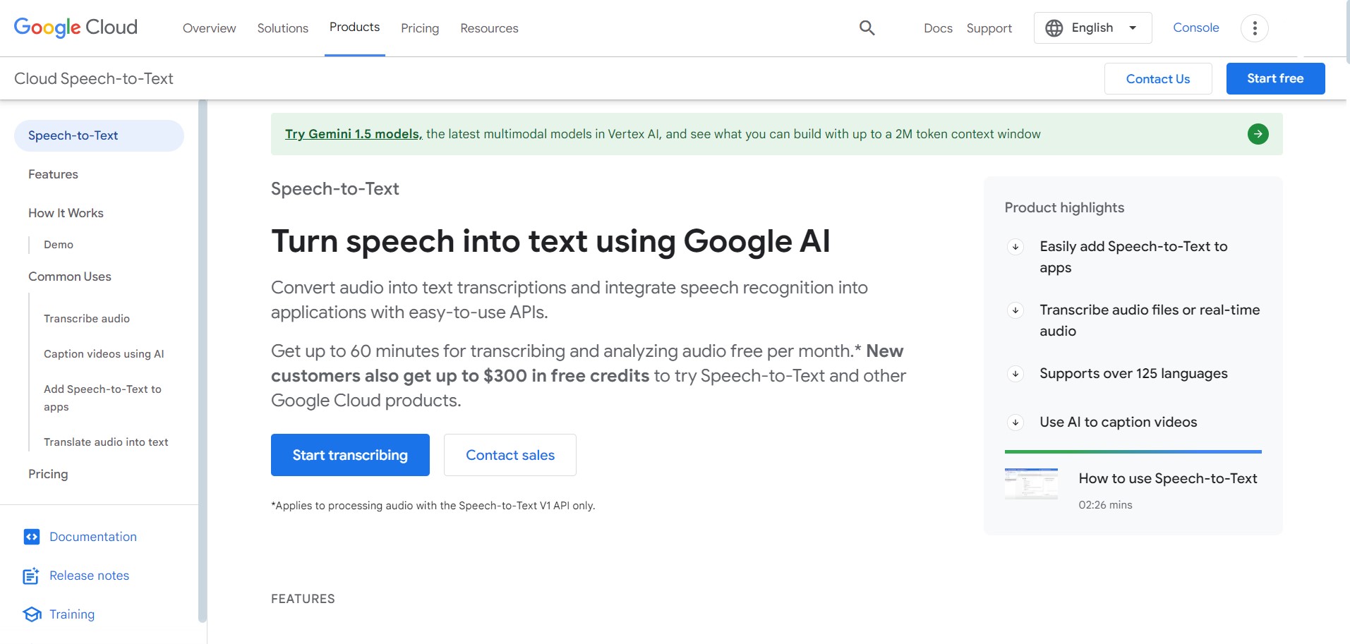 Google Cloud Text-to-Speech