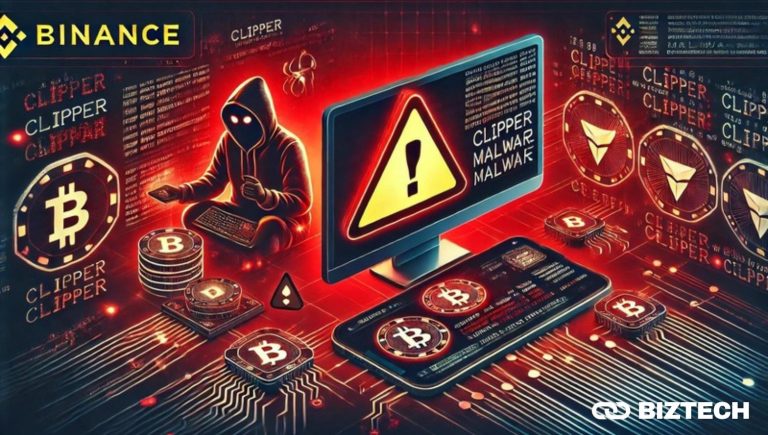 Binance has issued a warning about 'Clipper' malware being used to steal cryptocurrency