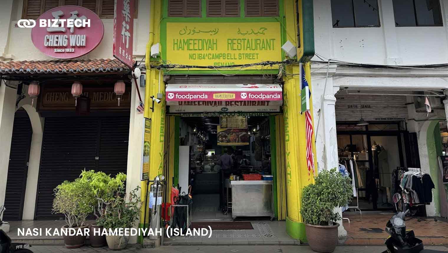 Nasi Kandar Hameediyah (island)