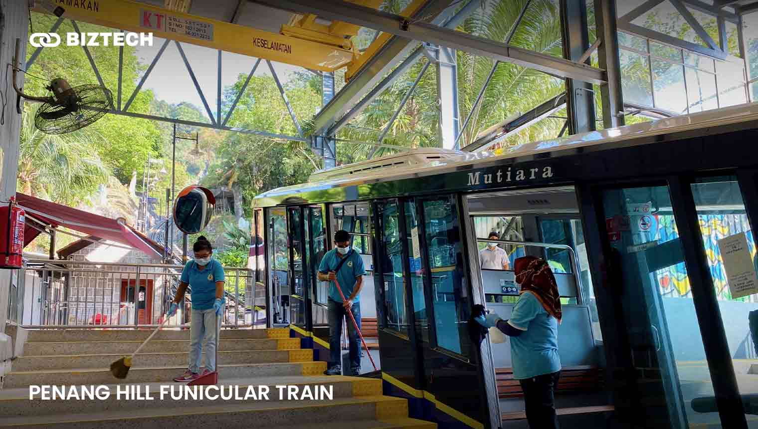 Penang Hill Funicular Train