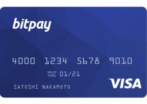 BitPay debit card