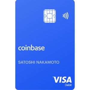 Coinbase debit card