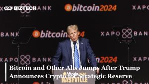 Bitcoin and Other Alts Jumps After Trump Announces Crypto for Strategic Reserve