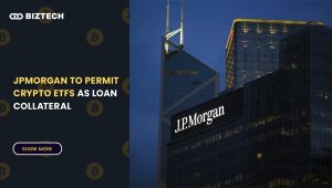 JPMorgan to Permit Crypto ETFs as Loan Collateral