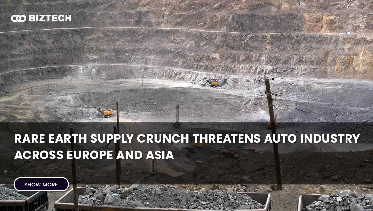Rare Earth Supply Crunch Threatens Auto Industry Across Europe and Asia