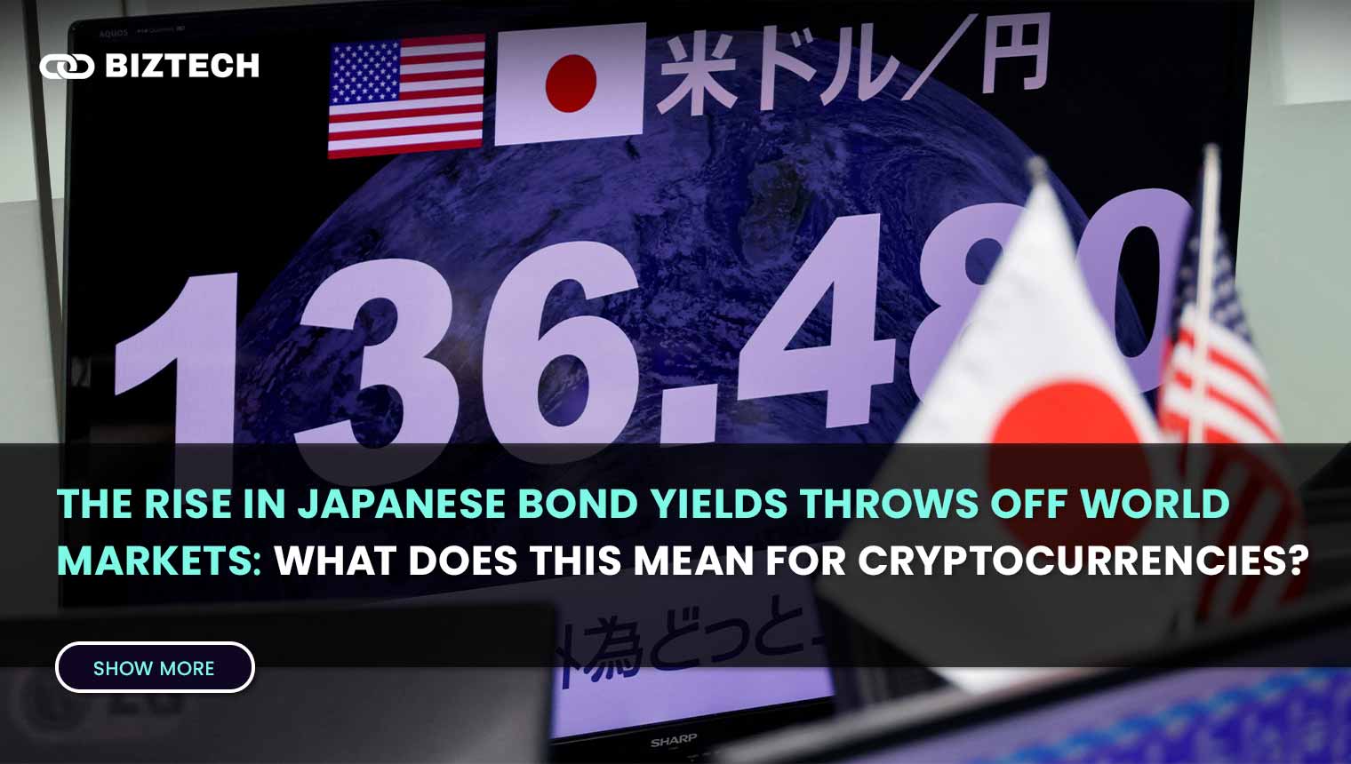 The Rise in Japanese bond yields Throws markets: what does this mean for crypto?