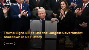 Trump Signs Bill to End the Longest Government Shutdown in US History