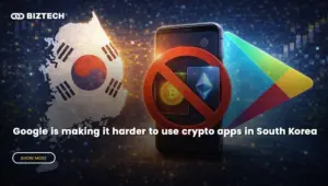 Google is making it harder to use crypto apps in South Korea