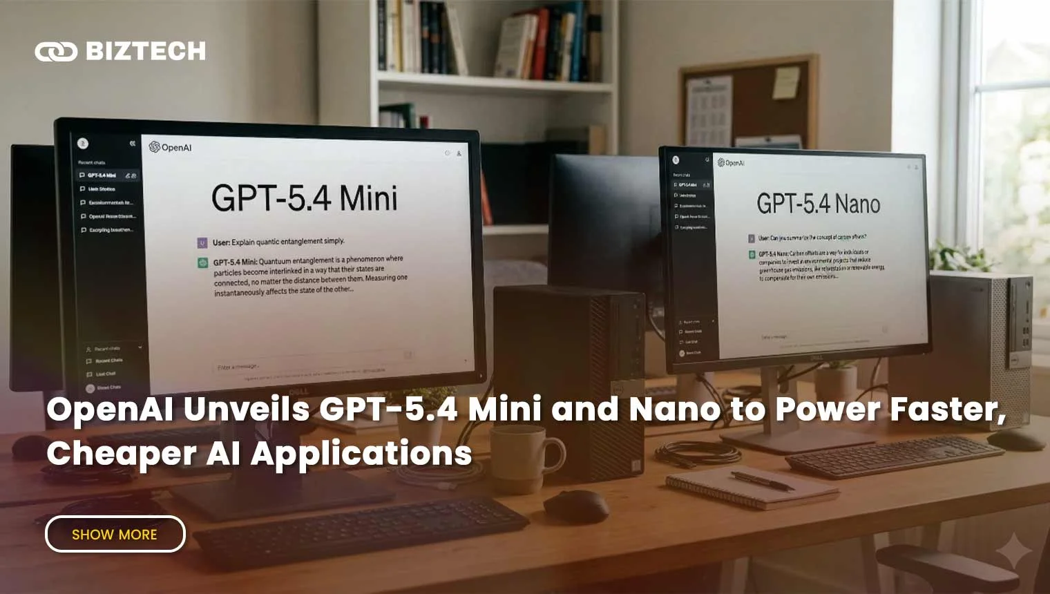 OpenAI Unveils GPT-5.4 Mini and Nano for Faster AI Apps
