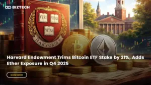 Harvard Endowment Trims Bitcoin ETF Stake by 21%, Adds Ether Exposure in Q4 2025