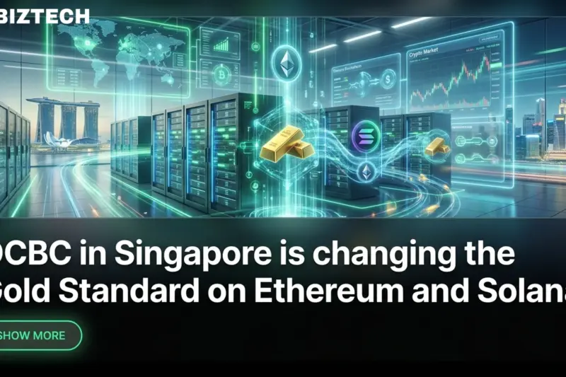 OCBC in Singapore is changing the Gold Standard on Ethereum and Solana