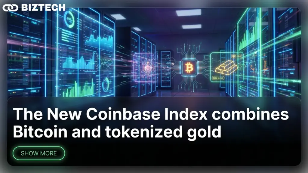 Tokenized Bitcoin Coinbase Index Combines Bitcoin and Tokenized Gold