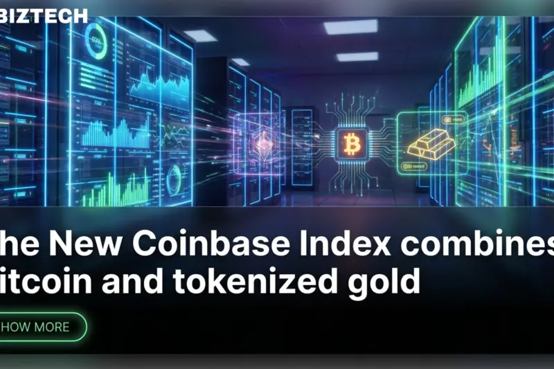 The New Coinbase Index combines Bitcoin and tokenized gold