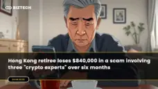Hong Kong retiree loses $840,000 in a scam involving three “crypto experts” over six months